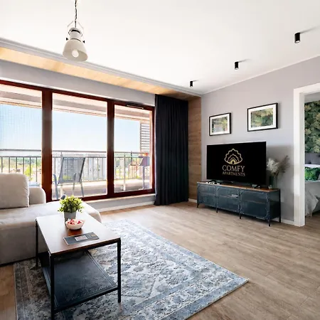 Apartment Chmielna 63 Old Town I River View Balcony I Pool - Comfy